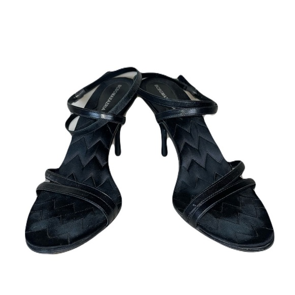 BCBGMaxAzria Shoes - BCBGMaxAzria Midnight Black Strappy Heels